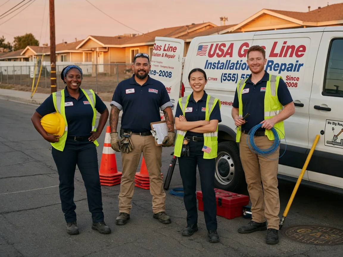 Gas Line Installation company in Forest Ranch, CA